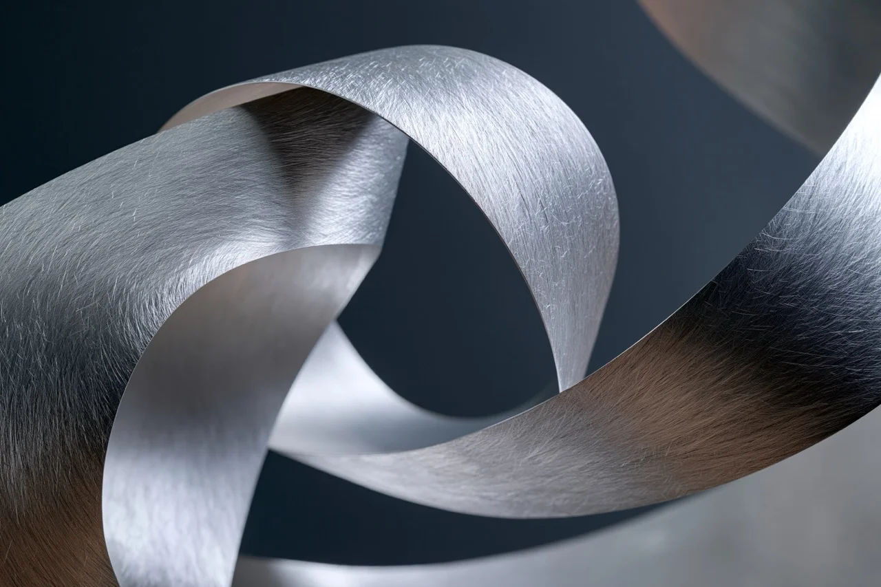 brushed aluminum
