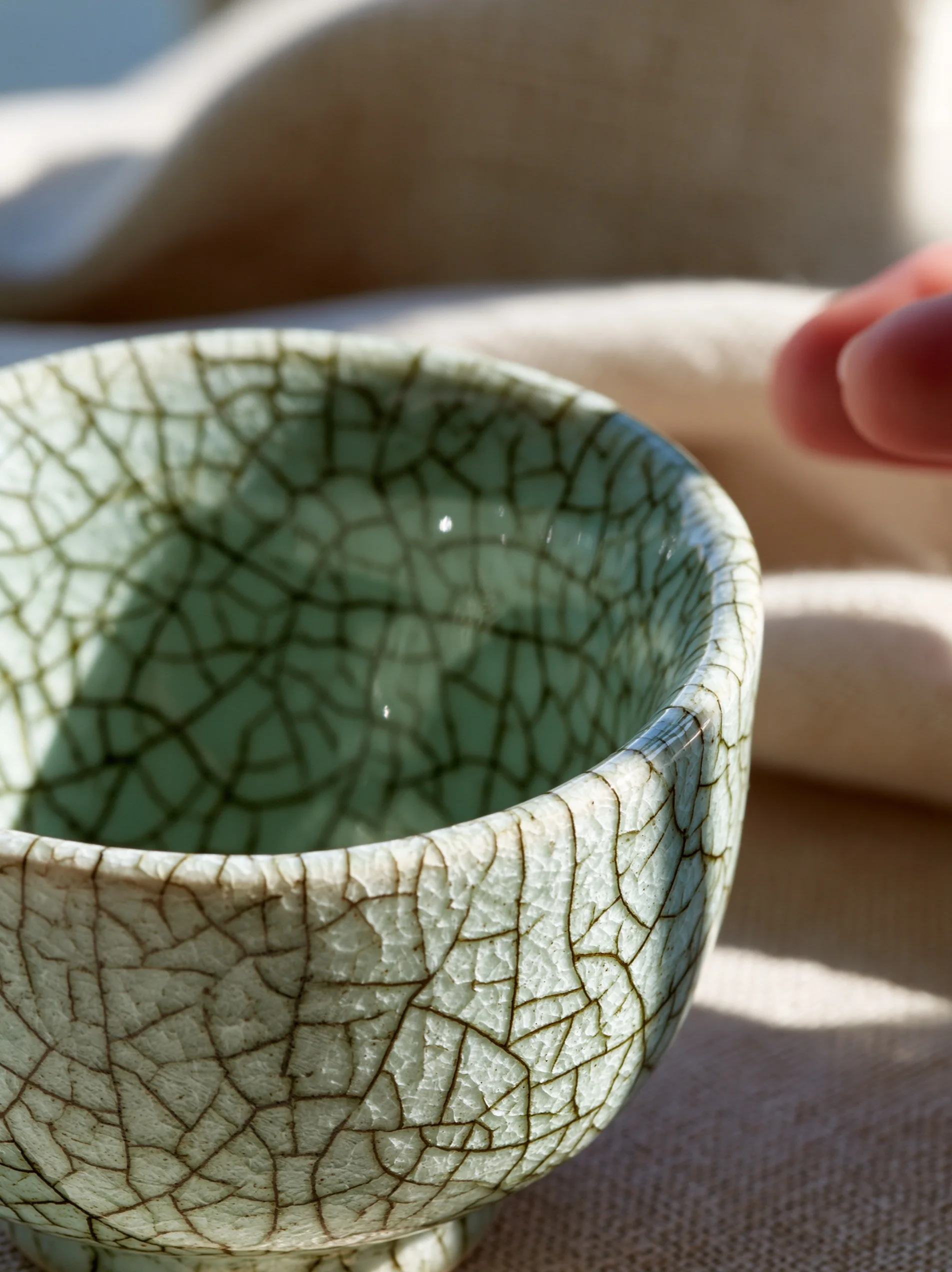 crackle glaze