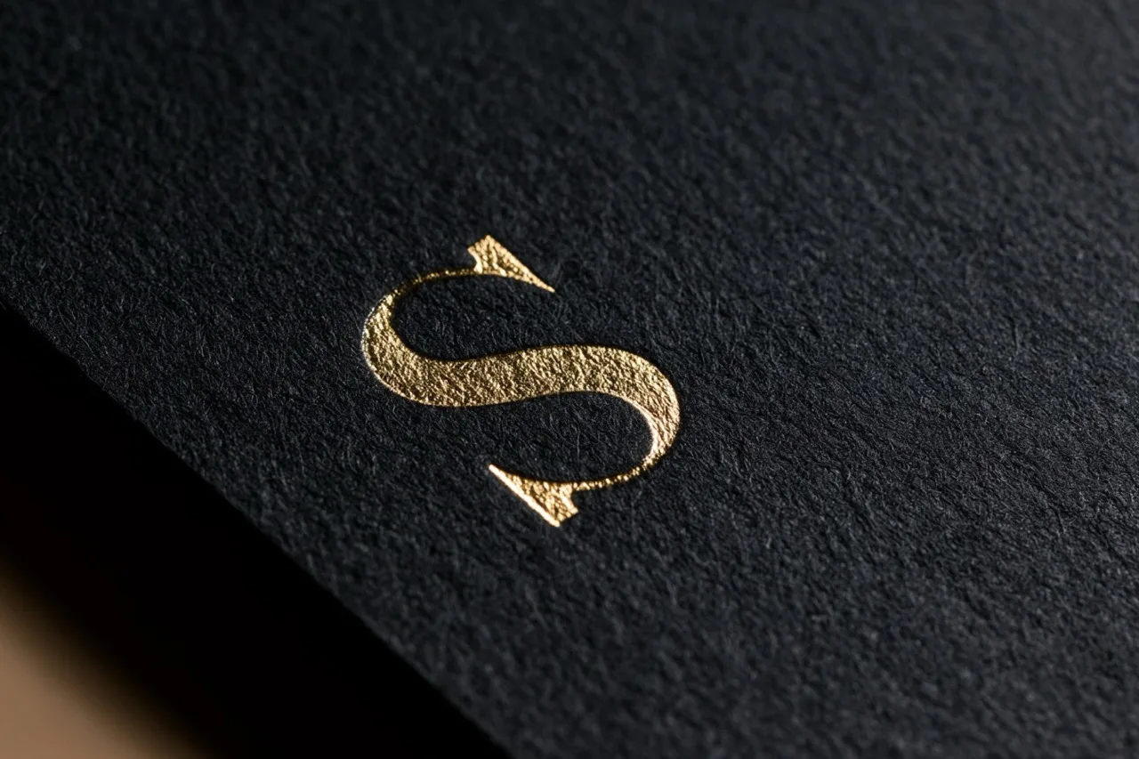 hot-foil stamp