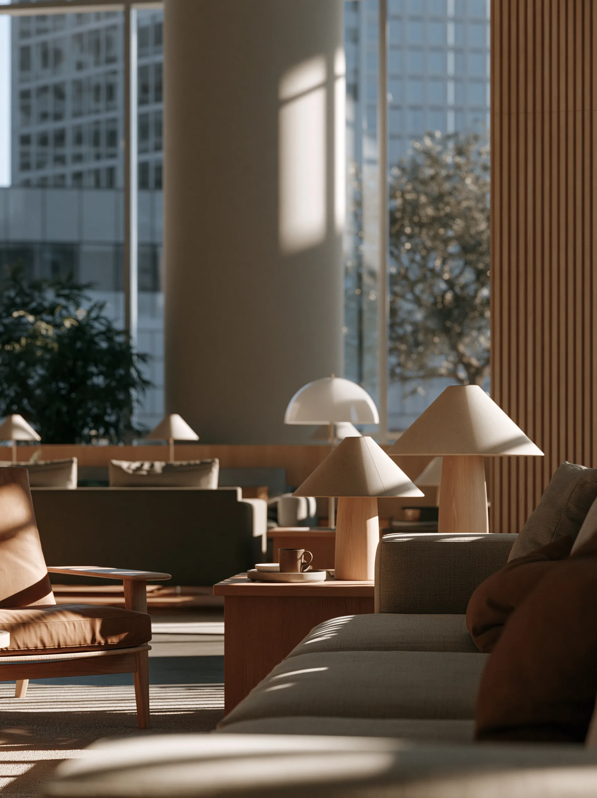 low-contrast cinematic grade