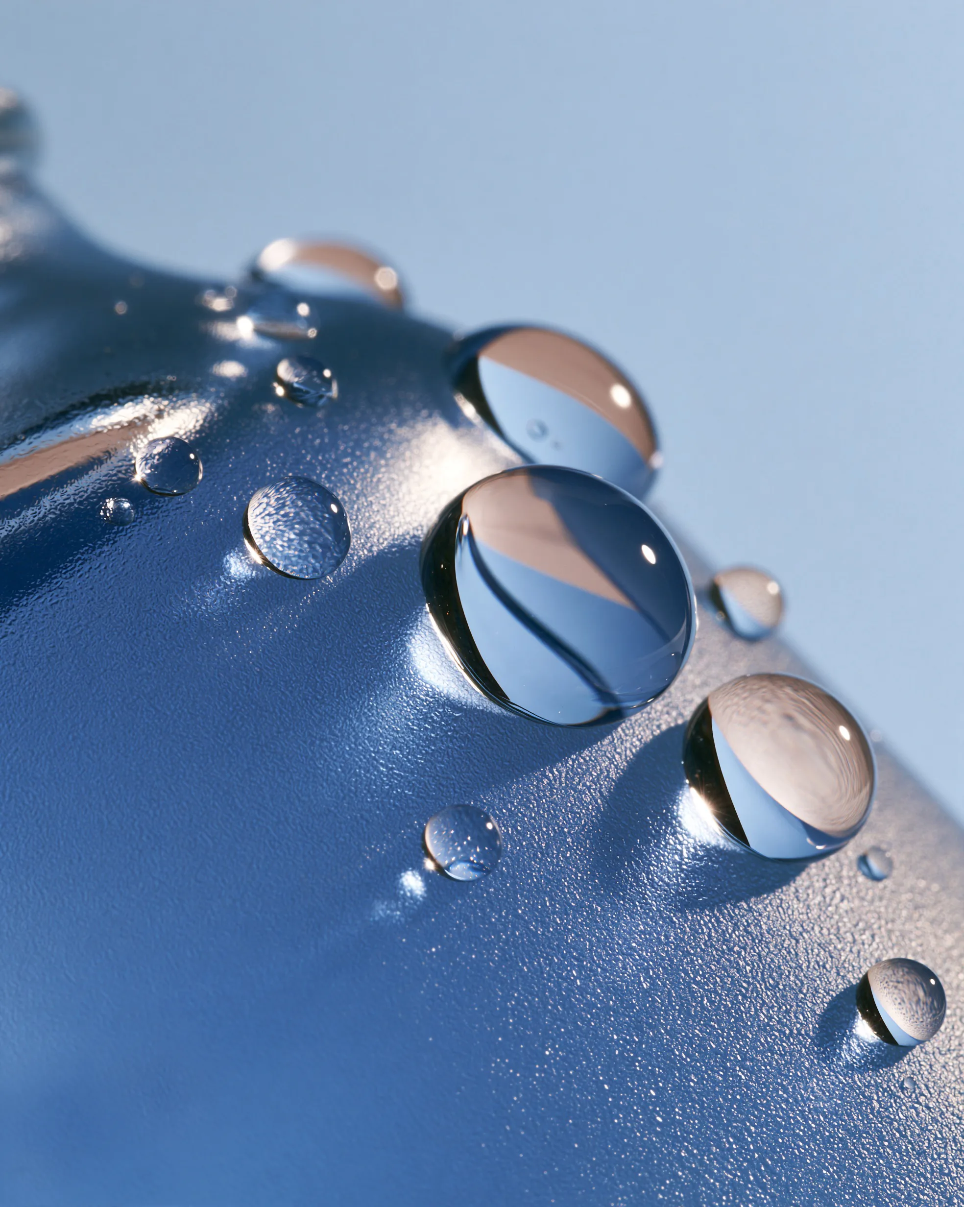 macro water drops