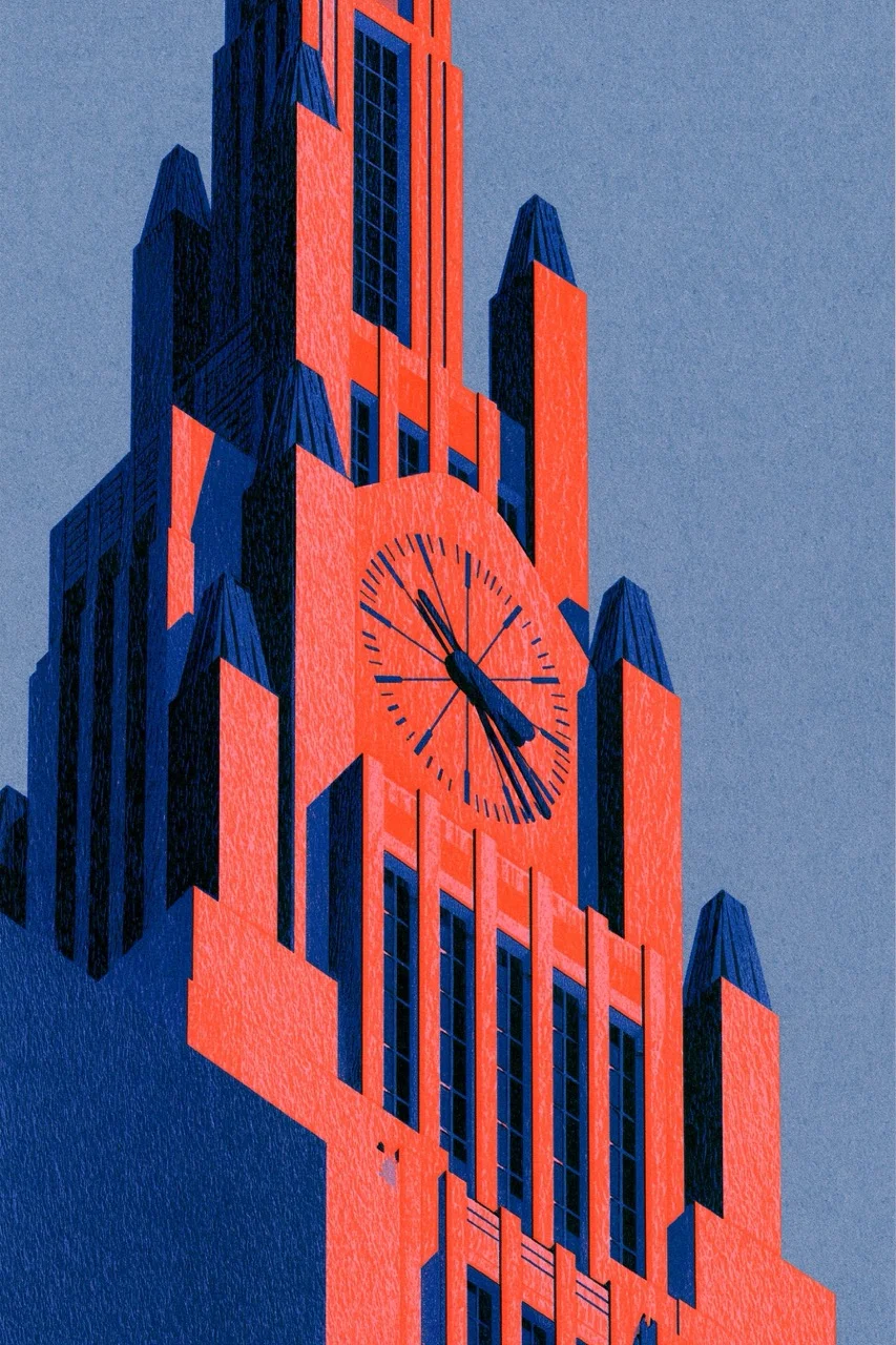risograph print