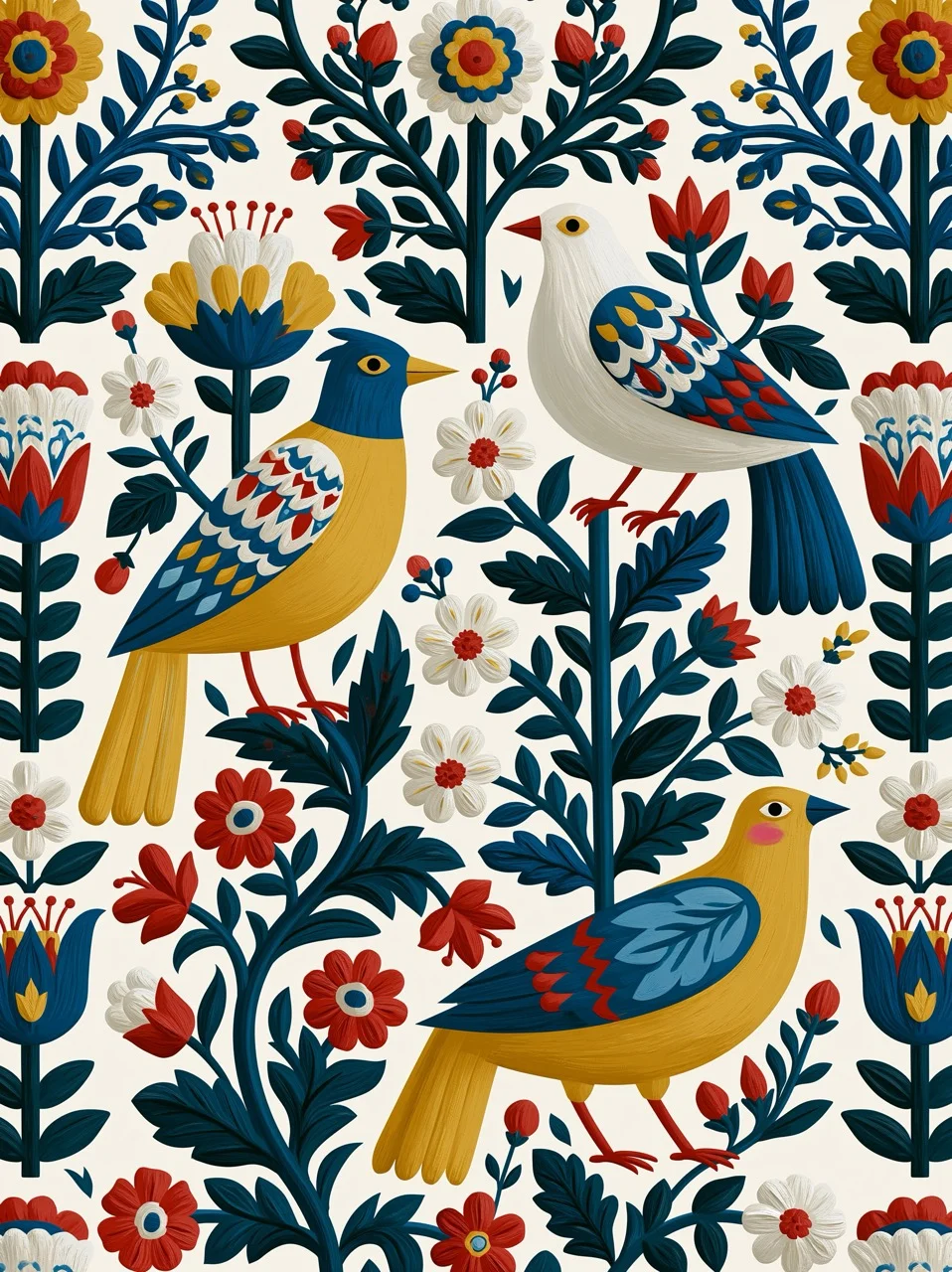 scandinavian folk art