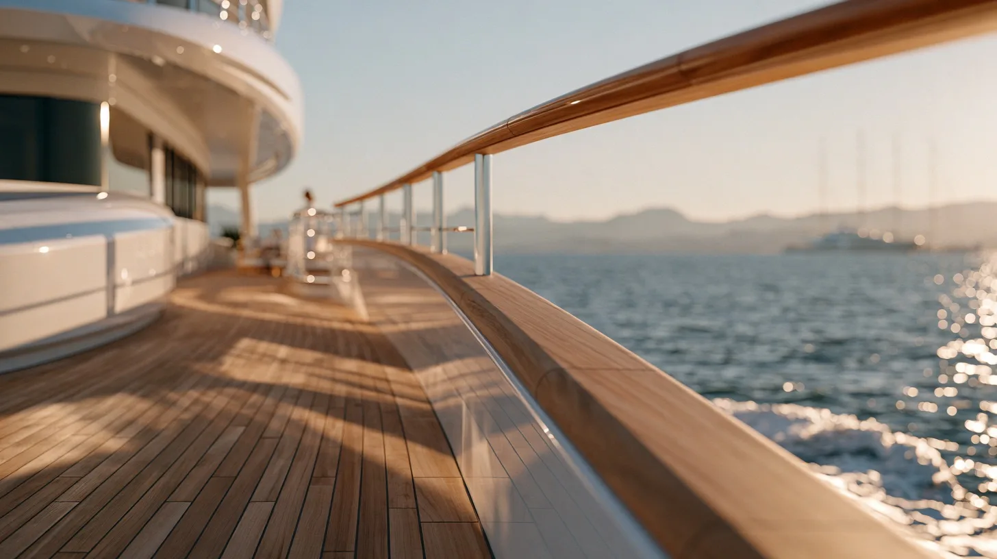 teak wood deck