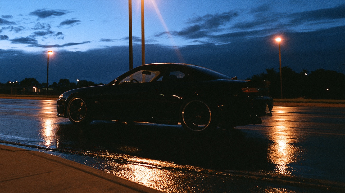 Tungsten twilight contrast