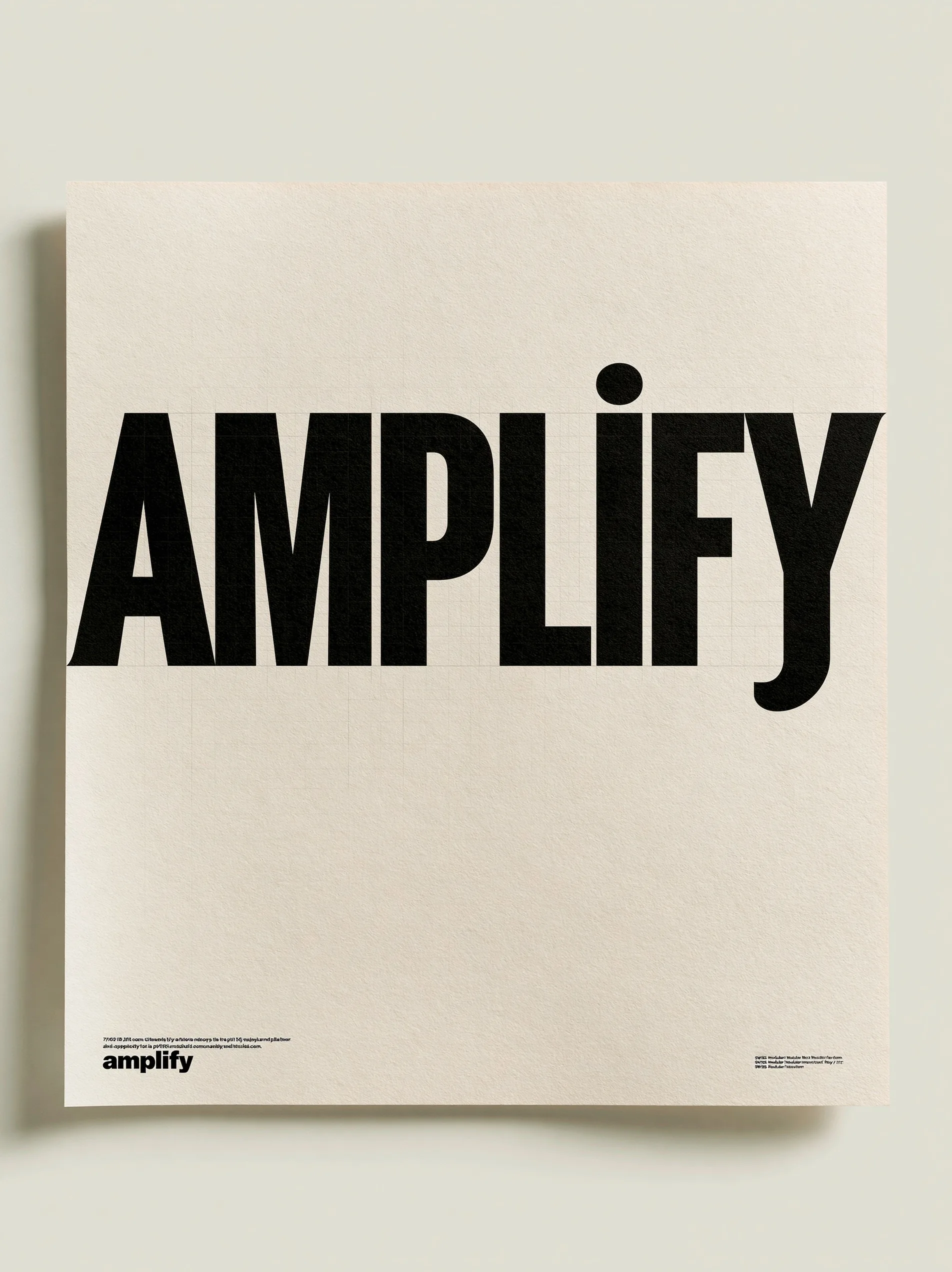 typographic poster